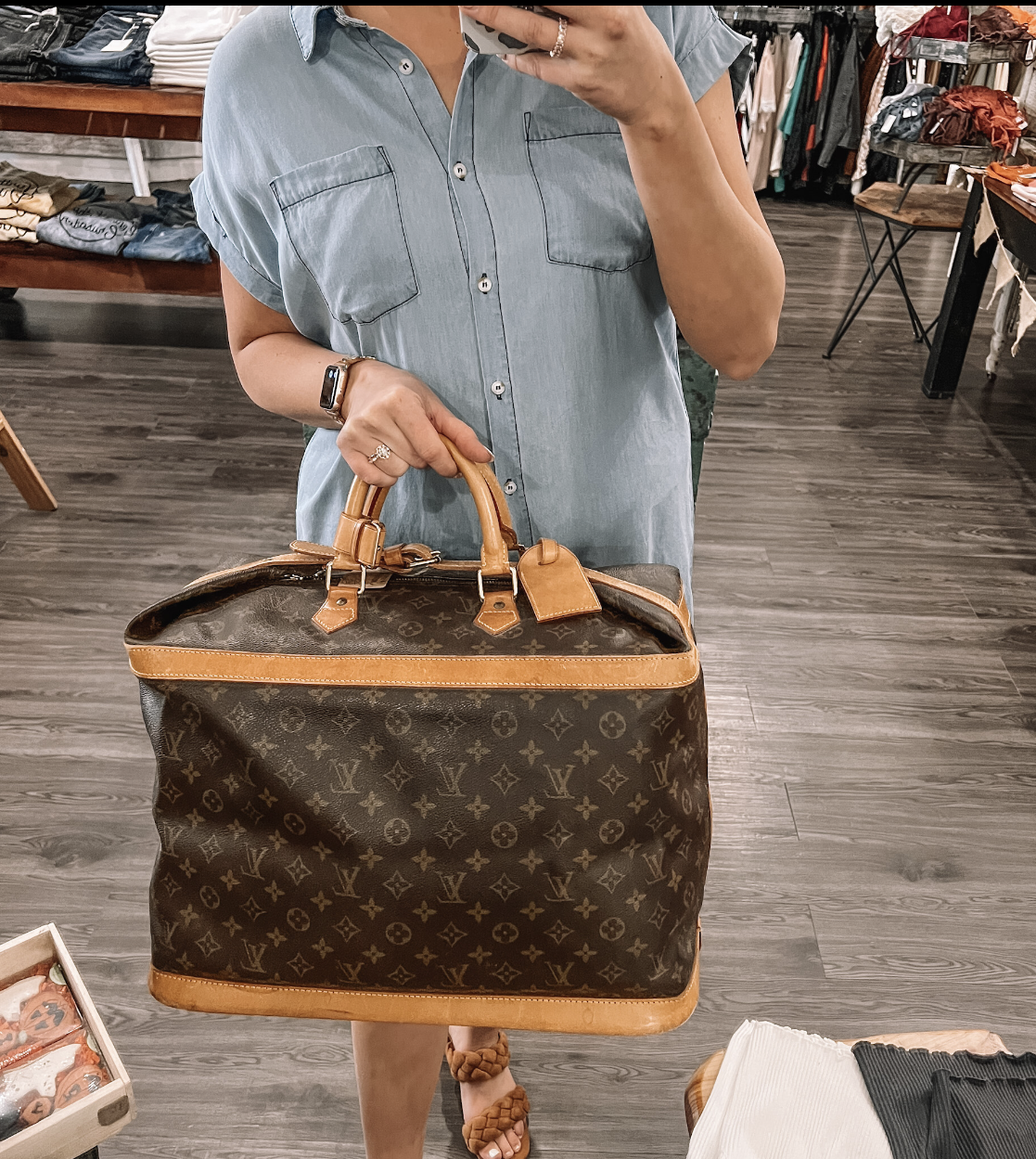 Authentic Vintage Louis Vuitton Cruiser Collectors Luggage