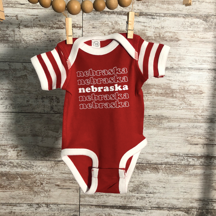 Nebraska onesie 2025