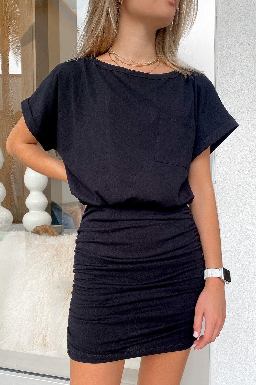 Tight at the top loose bottom dress 2025